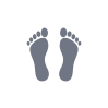 icon of Shoe correction, flat foot clinic